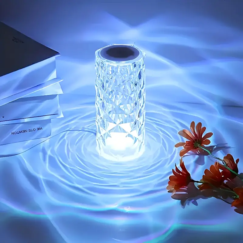 Lámpara Diamante LED RGB + Control Remoto