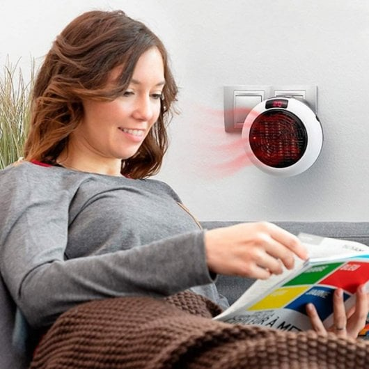 Calefactor Portátil 900W + CALCETINES NAVIDEÑOS DE REGALO